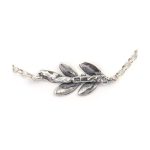 Leaf Chain Bracelet - Sterling Silver and Gold Plated - Image 3