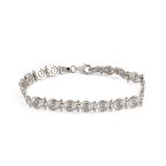 Spiral Link Bracelet in 925 Sterling Silver - Image 2