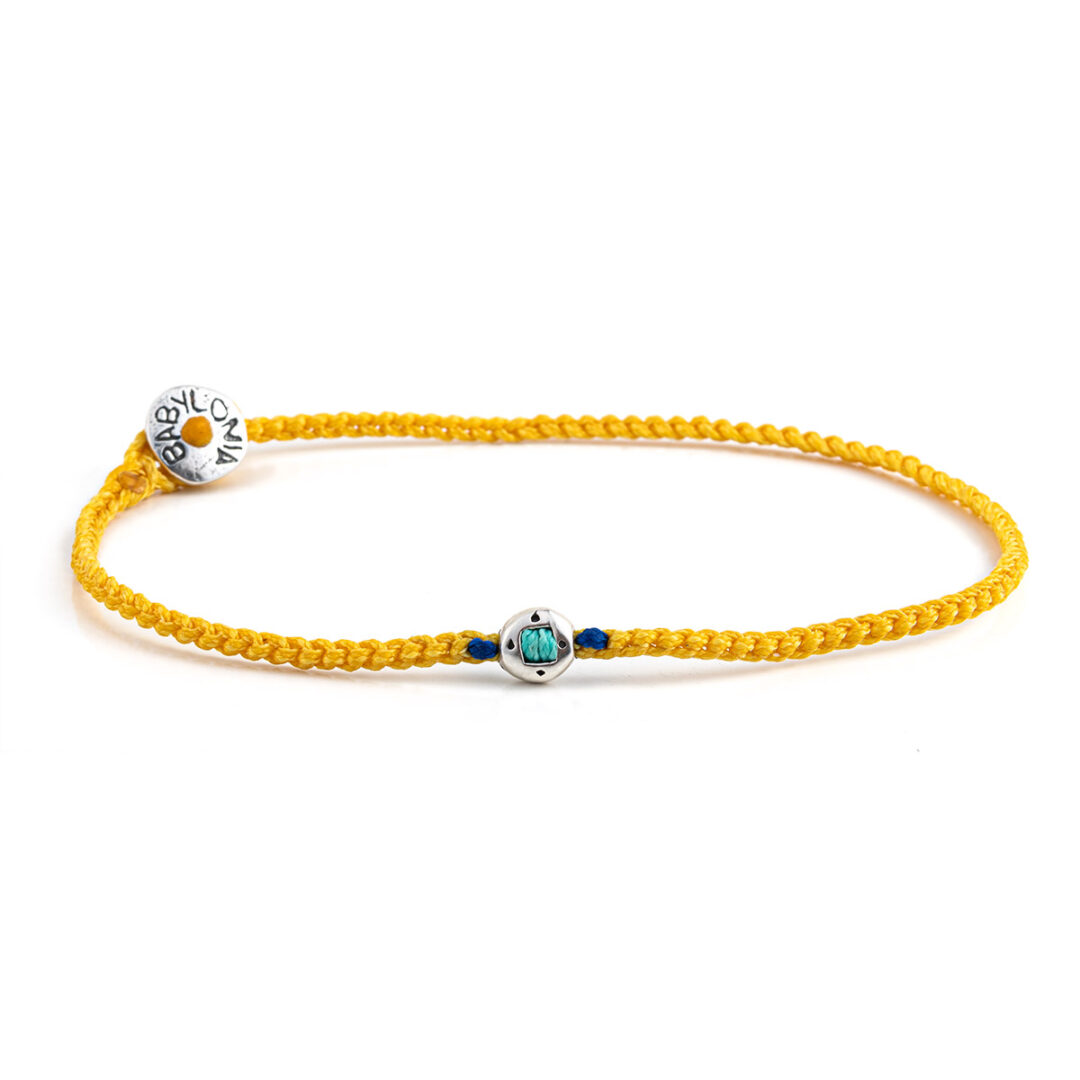 BA-B-02460007b|BA-B-02460007|babylonia_koutia|babylonia-symbols Babylonia Bracelet The Yellow - 935 Sterling Silver - Image 1