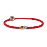 Babylonia silver bracelet with love symbol