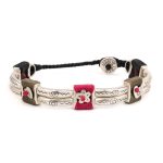 Babylonia Bracelet Love N Peace Black – 935 Sterling Silver