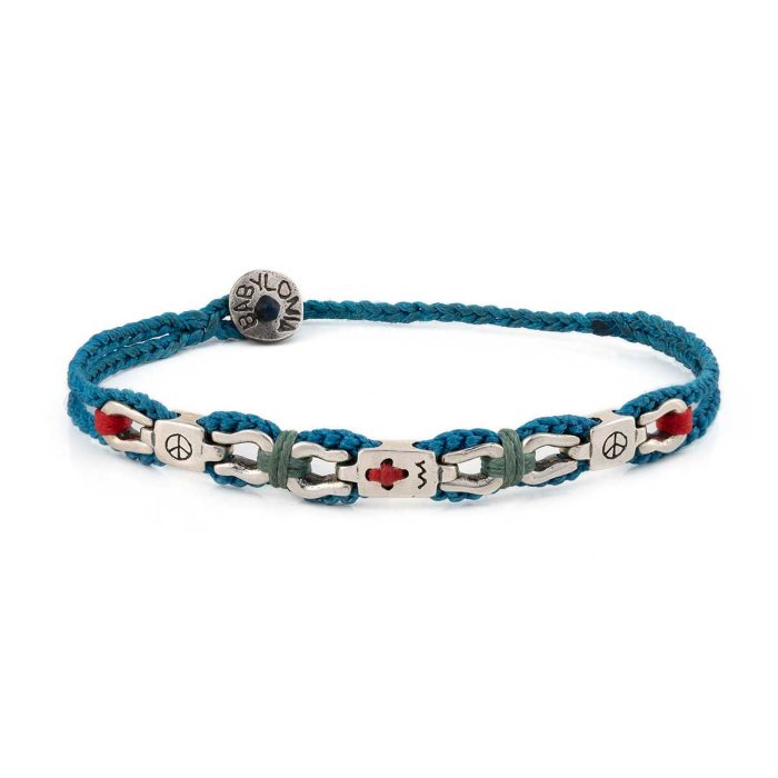 Babylonia Silver Bracelet  - Faith & Peace - Image 1