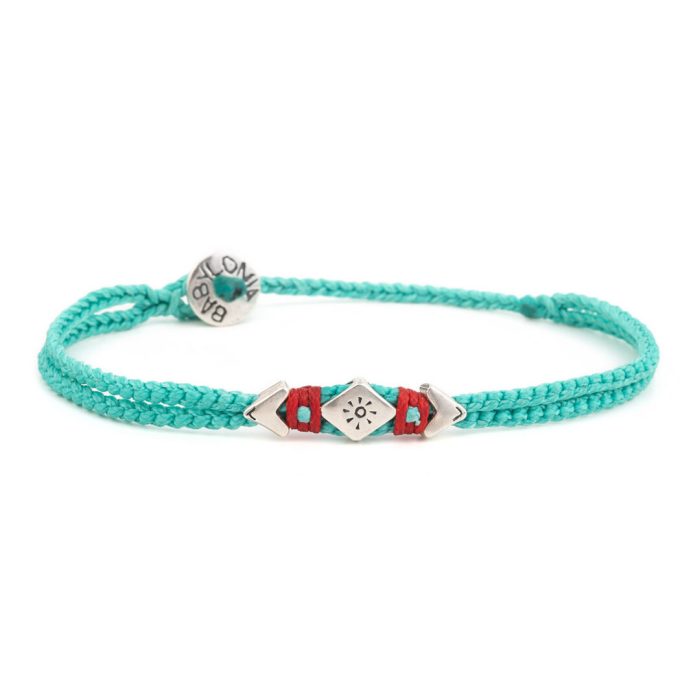 Babylonia Bracelet Happy Aqua – 935 Sterling Silver - Image 1