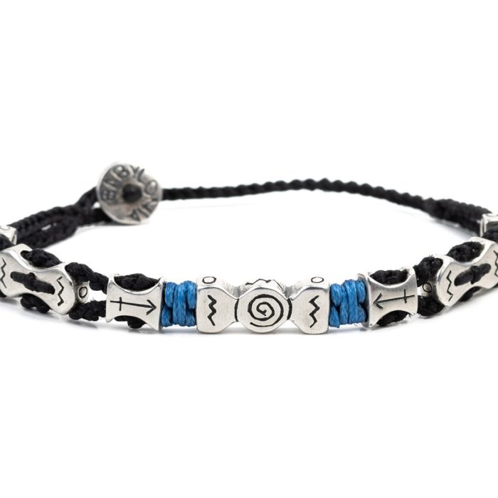 Babylonia Bracelet Free Soul Black – 935 Sterling Silver - Image 2