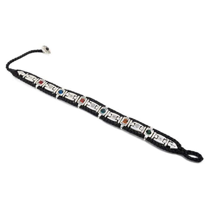 Babylonia Bracelet Positive Soul Black – 935 Sterling Silver - Image 2