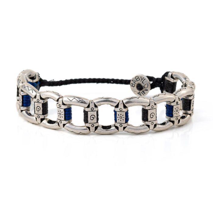 Babylonia Bracelet Optimism & Soul Black – 935 Sterling Silver - Image 1