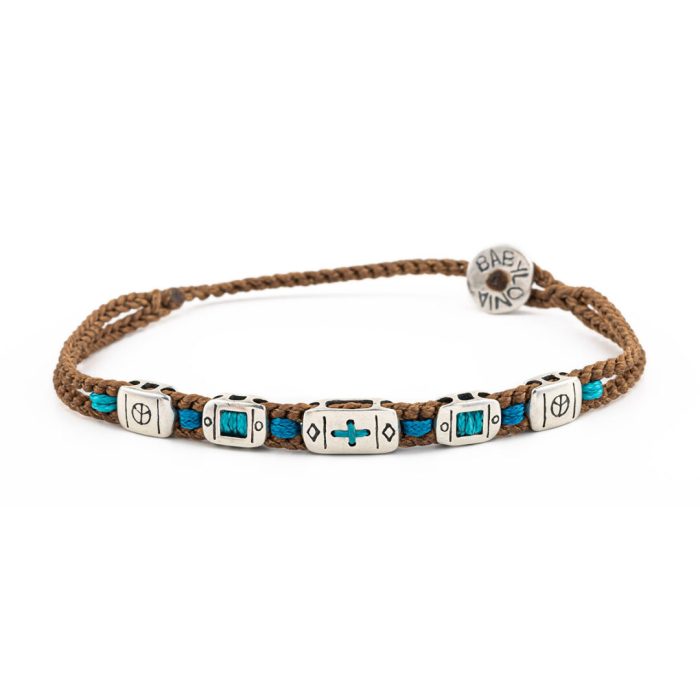Babylonia Bracelet Peaceful Faith Symbol – 935 Sterling Silver - Image 1
