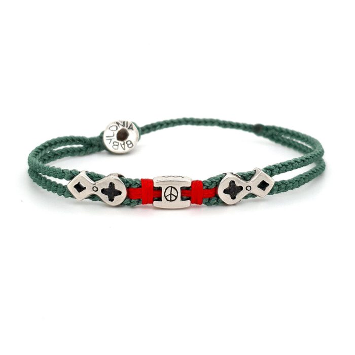 Babylonia Bracelet Faith & Peace – 935 Sterling Silver - Image 1