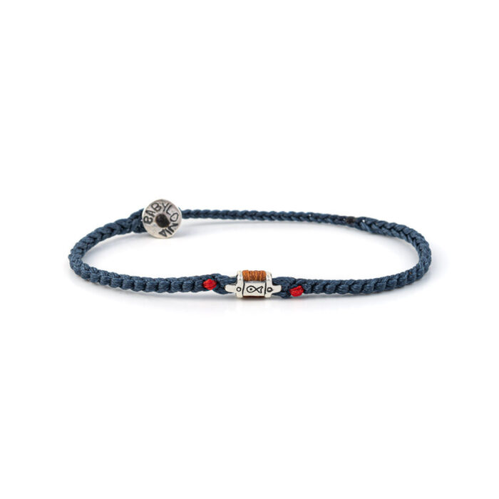 Babylonia Bracelet Dive In Blue Jean – Sterling Silver - Image 1