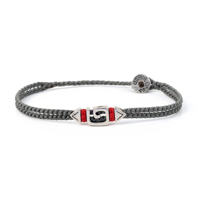 Babylonia Bracelet Grey – 935 Sterling Silver - Image 1