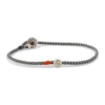 Babylonia Bracelet Zodiac Aquarius Grey – 935 Sterling Silver