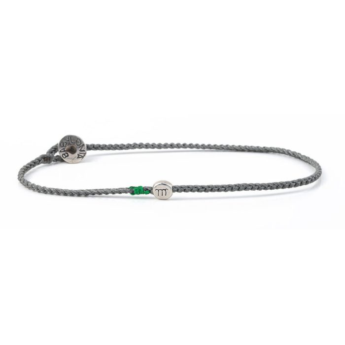 Babylonia Bracelet Zodiac Virgo Grey – 935 Sterling Silver - Image 1