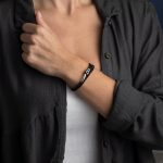 Babylonia Bracelet Optimism & Peace Black – 935 Sterling Silver - Image 2