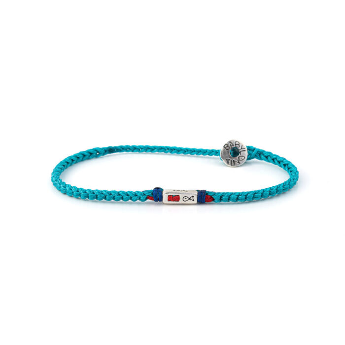 Babylonia Bracelet Adaptation Turquoise – Sterling Silver - Image 1