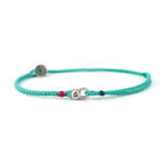 Babylonia Bracelet Sea of Life Aqua - Sterling Silver
