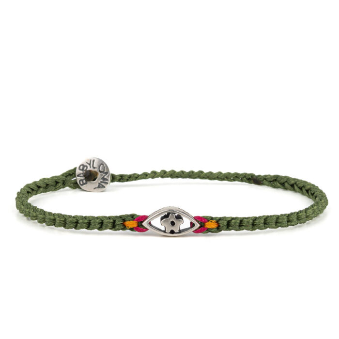 Babylonia Bracelet Eye Flower - 935 Sterling Silver - Image 1