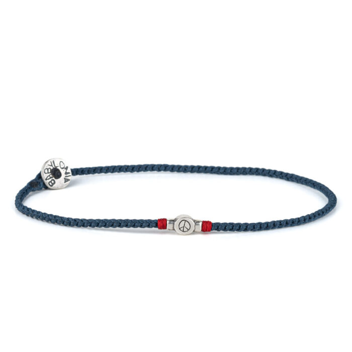 Babylonia Bracelet Round Peace - 935 Sterling Silver - Image 1