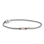 Babylonia Βραχιόλι Guppy Fish - Ασήμι 935