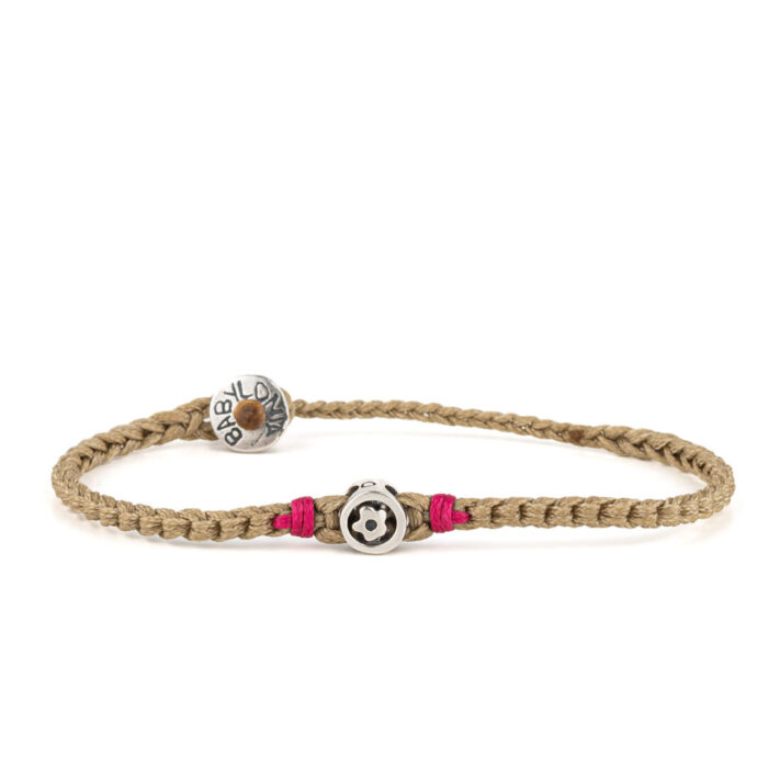 Babylonia Bracelet Violet - 935 Sterling Silver - Image 1