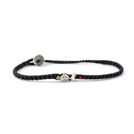 Babylonia Bracelet Through Soul Black – 935 Sterling Silver