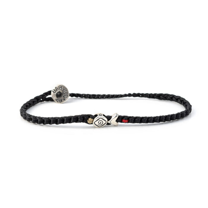 Babylonia Bracelet Through Soul Black – 935 Sterling Silver - Image 1