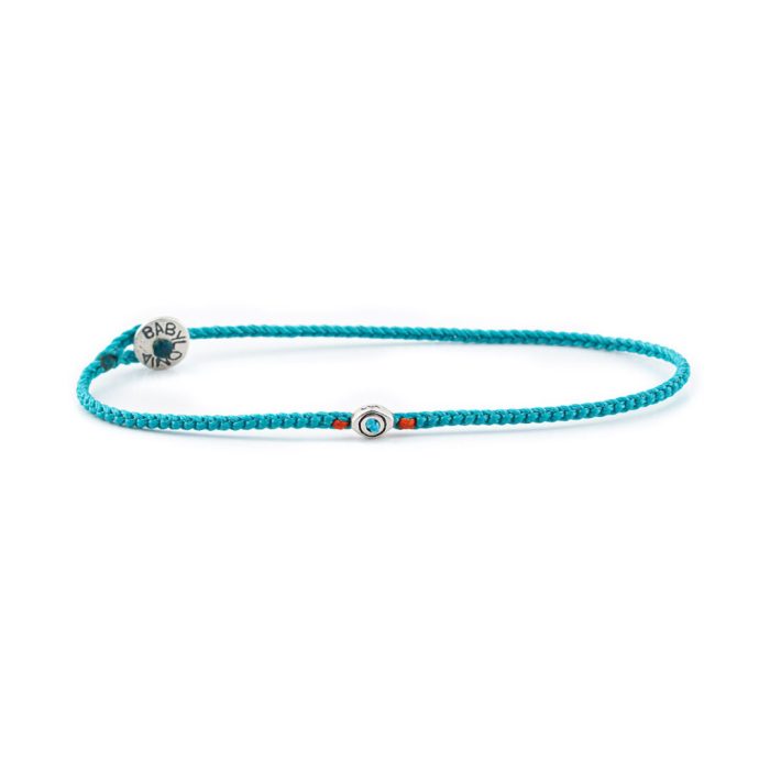 Babylonia Bracelet Blue - Sterling Silver - Image 6