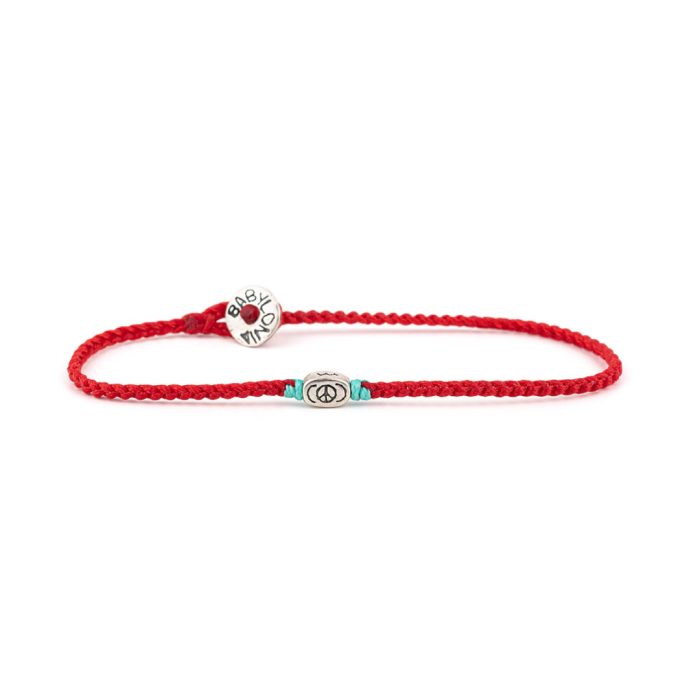 Babylonia Βracelet Peace - 935 Sterling Silver - Image 1