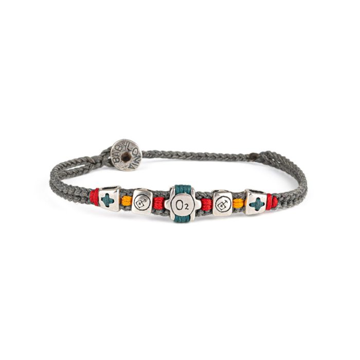 Babylonia Bracelet Breathe Grey – 935 Sterling Silver - Image 1
