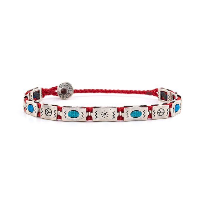 Babylonia Silver Bracelet - Feel Optimism - Image 1