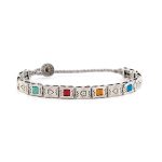 Babylonia Ασημένιο Βραχιόλι -  Trust and Love