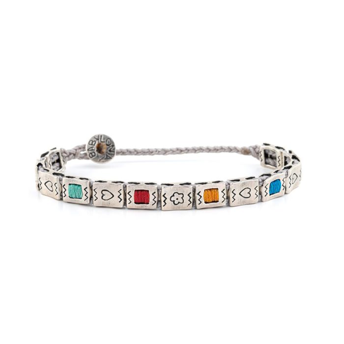 Babylonia Bracelet Sterling Silver - Trust and Love - Image 1