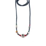 Babylonia Κολιέ Trust and Hope Μπλε Τζιν – Ασήμι 935 - Image 2