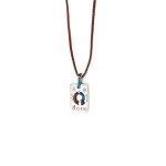 Babylonia Necklace Sign and Symbol Terra – 935 Sterling Silver