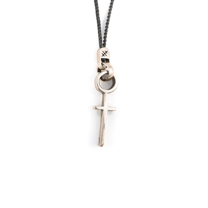 Babylonia Cross 935 Sterling Silver - Image 1