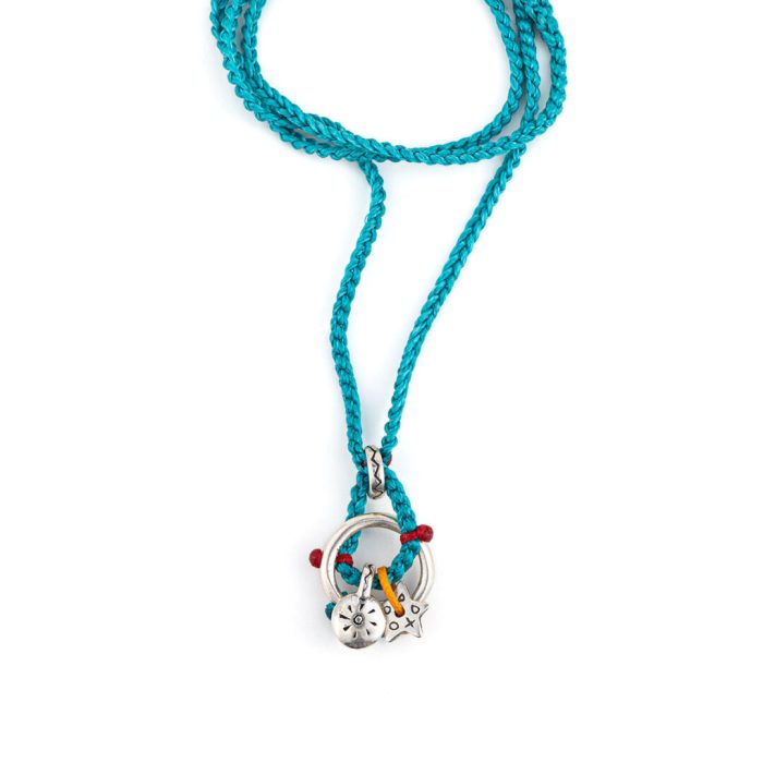 Babylonia Silver Necklace - Hope and Optimism - Image 2