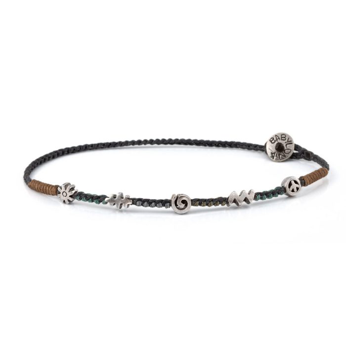 Babylonia Bracelet Soul Trust Dark Grey – 935 Sterling Silver - Image 1