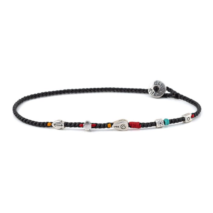 Babylonia Bracelet Soul N Faith Black – 935 Sterling Silver - Image 1