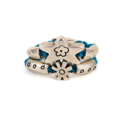 Babylonia Trust and Optimism Silver Ring