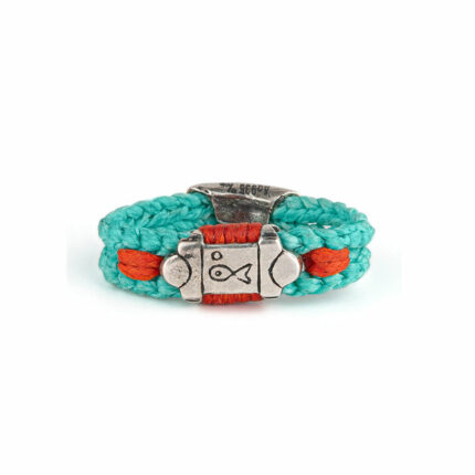 Babylonia Little Fish Ring - 935 Sterling Silver