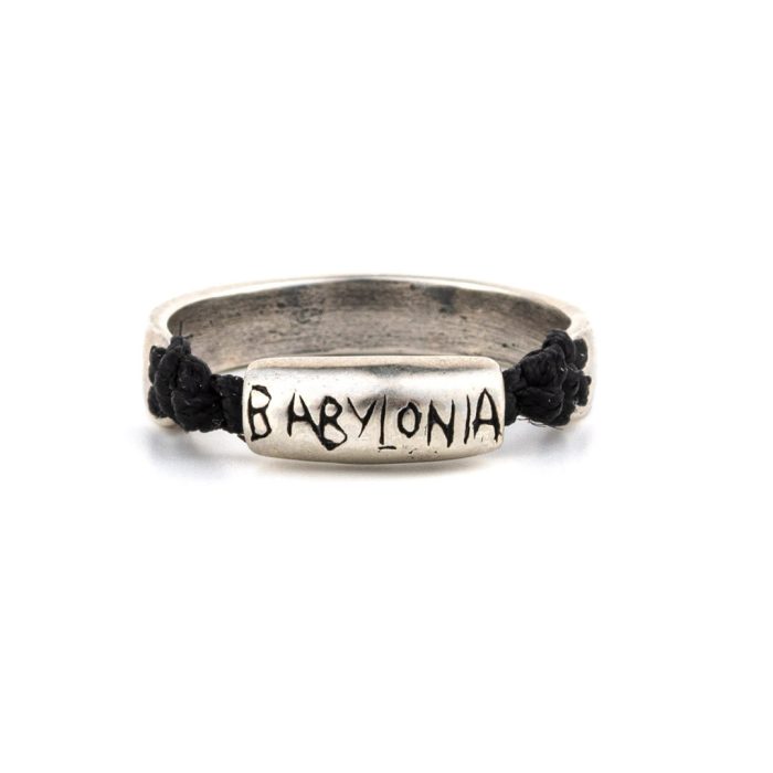 Babylonia Δαχτυλίδι Ambition and Soul - Ασήμι 935 - Image 2