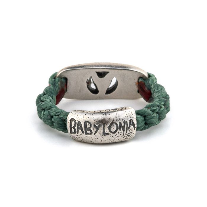 Babylonia Silver Ring ~ Love - Image 2