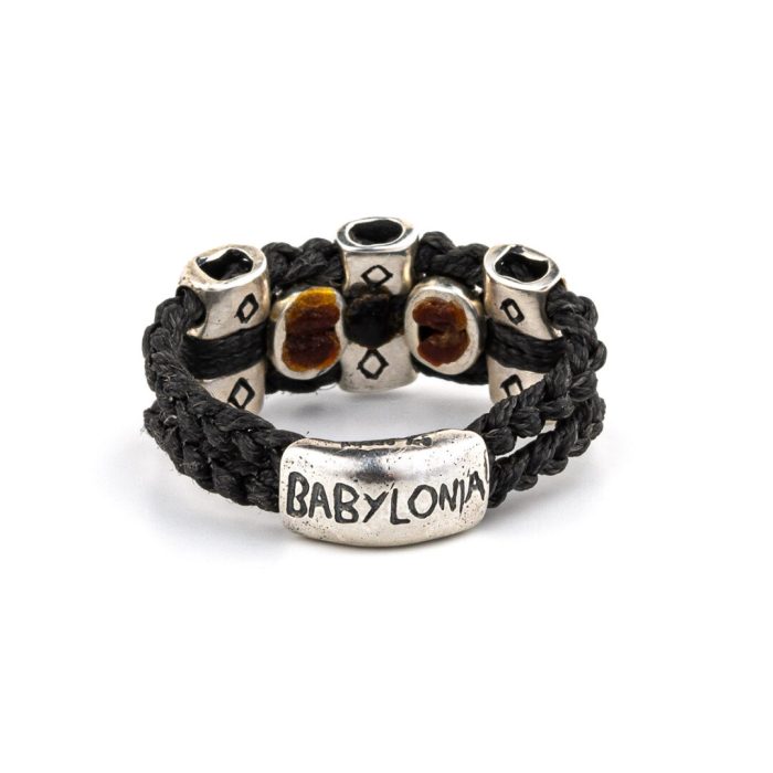 Babylonia Ring Sentiment and Optimism - Sterling Silver - Image 2