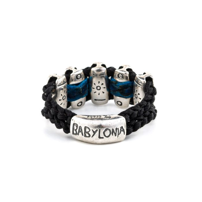 Babylonia Ring Soul Black - 935 Sterling Silver - Image 2