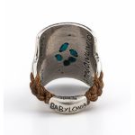 Babylonia Ring in 935⁰ Sterling Silver - Image 2