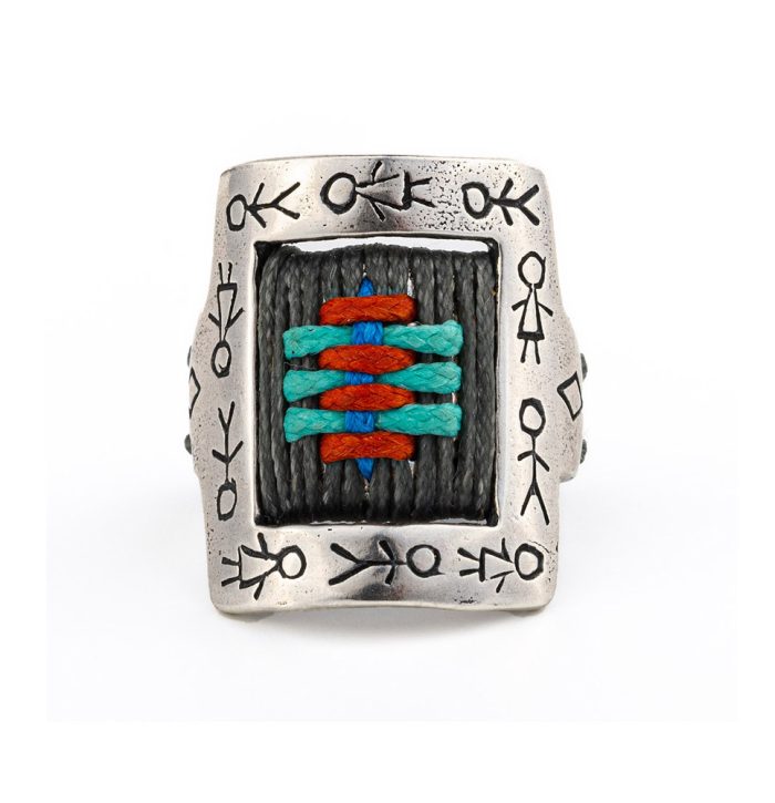 Babylonia Silver Ring - faith and peace - Image 1