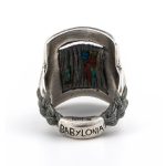 Babylonia Silver Ring - faith and peace - Image 2