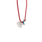Babylonia Necklace It's Only Love Red – 935 Sterling Silver - Image 2