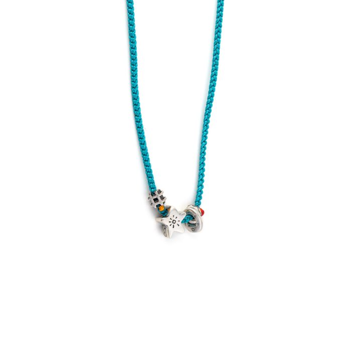 Babylonia Necklace Hope in My Soul Turquoise – 935 Sterling Silver - Image 1