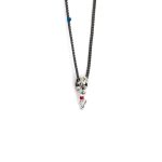 Babylonia Κολιέ Climber Μαύρο – Ασήμι 935