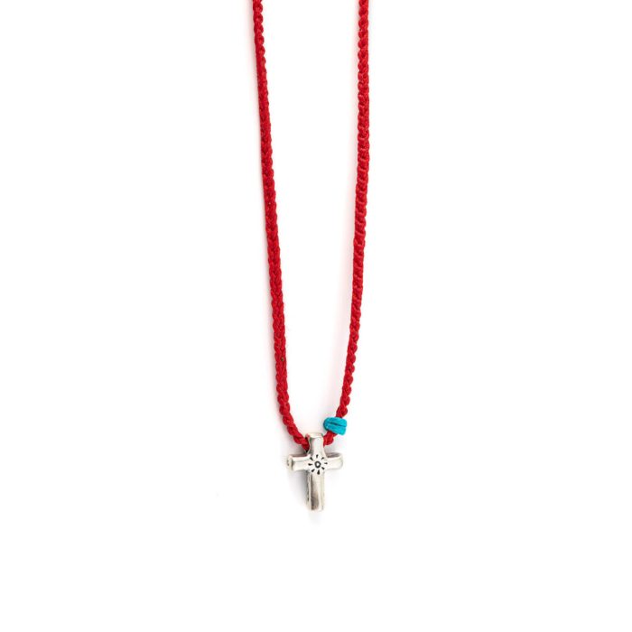 Babylonia Necklace Faith and Optimism Red – 935 Sterling Silver - Image 2